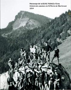 COLO JEUNE FRANCE 1954 45